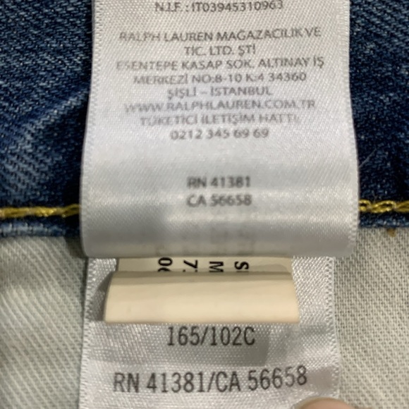 Men’s jeans POLO RALPH LAUREN The Varick Slim Straight 40x30 - Picture 6 of 6